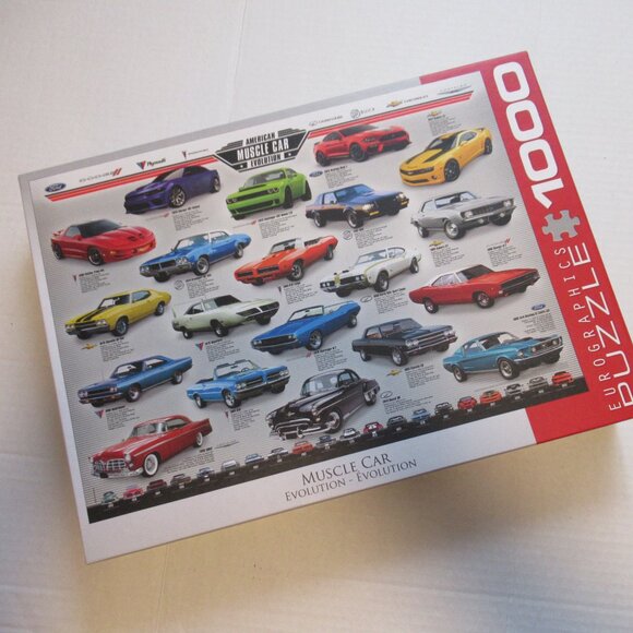 Muscle Car Evolution Puzzle - Picture 2 of 14